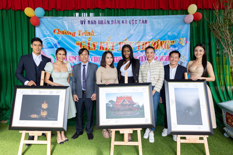 Chương trình ''Gắn kết yêu thương'' đóng góp 400 triệu đồng ủng hộ học sinh và đồng bào nghèo xã Lộc Tân