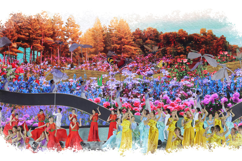 Chương trình nghệ thuật khai mạc Festival Hoa lần IX