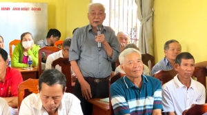Đoàn Đại biểu Quốc hội tiếp xúc cử tri huyện Lâm Hà trước kỳ họp thứ 7