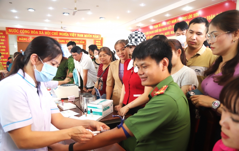 Bảo Lộc: Tiếp nhận 219 đơn vị máu tại Ngày toàn dân hiến máu tình nguyện