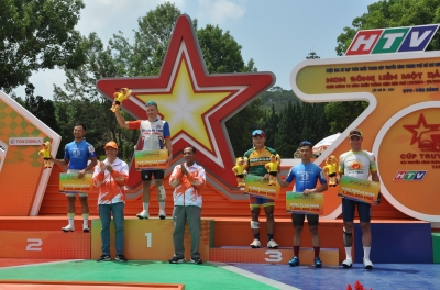 Tay đua Martin Laas về nhất chặng đua Hồ Xuân Hương - Đà Lạt