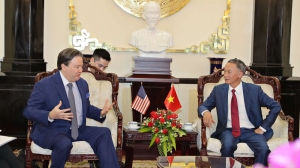 Chủ tịch UBND tỉnh Lâm Đồng Trần Văn Hiệp tiếp xã giao Đại sứ Hoa Kỳ tại Việt Nam