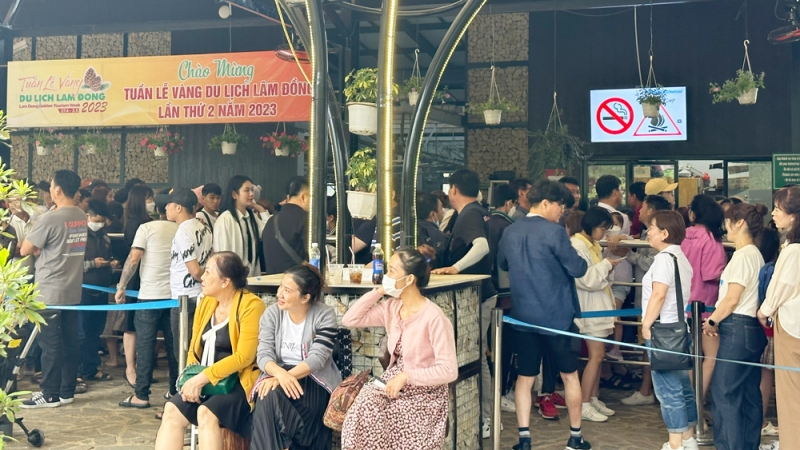 Đà Lạt: Khoảng 300.000 lượt khách đến tham quan, nghỉ dưỡng trong Tuần lễ Vàng Du lịch Lâm Đồng