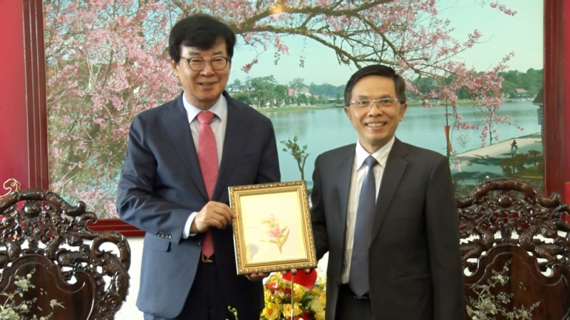 Ký kết hợp tác hữu nghị giữa TP Đà Lạt và huyện Jangheung, Hàn Quốc