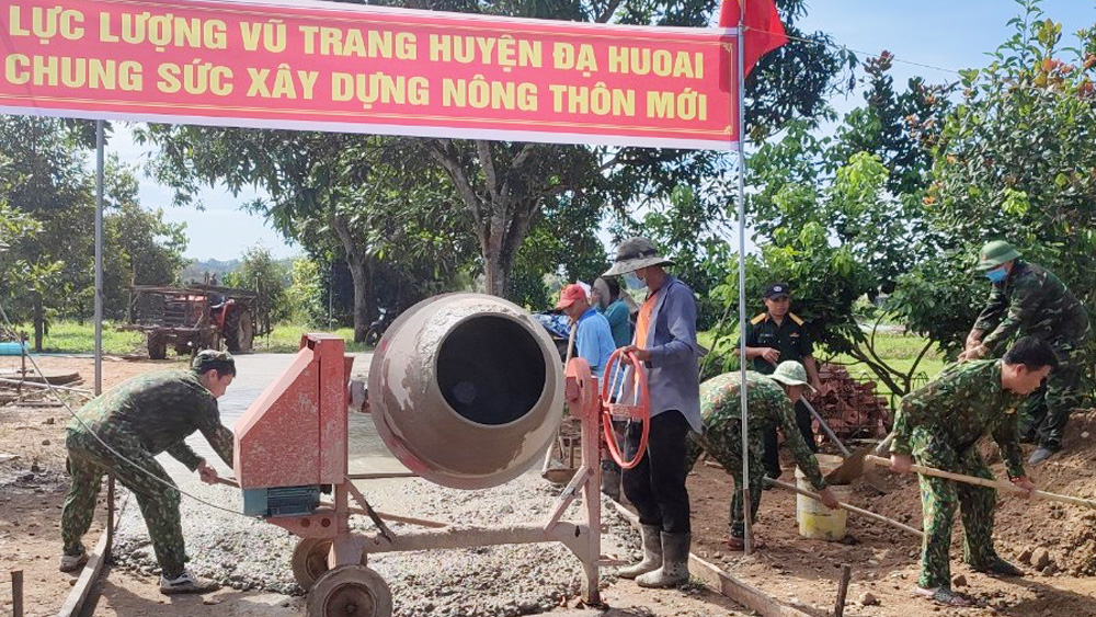 ''Dân vận khéo'' để phát huy sức mạnh khối đại đoàn kết dân tộc ở Đạ Huoai