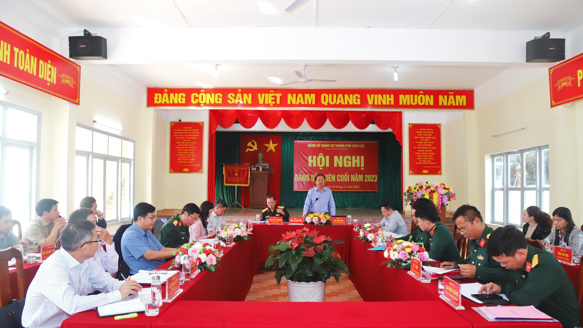 Đảng ủy Quân sự thành phố Bảo Lộc ra nghị quyết thực hiện nhiệm vụ năm 2024