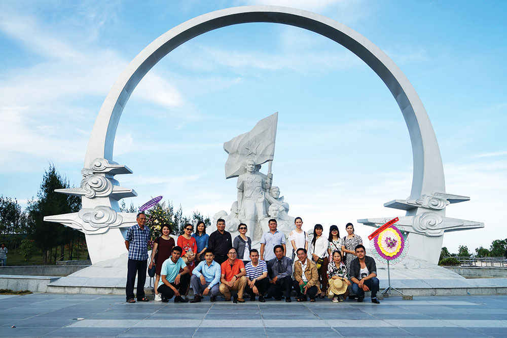 Khu tưởng niệm chiến sĩ Gạc Ma - điểm đến mới rất ý nghĩa tại Nha Trang. Ảnh: L.H