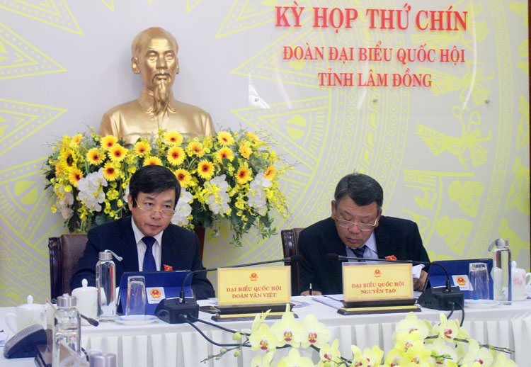 Đoàn ĐBQH Lâm Đồng dự họp trực tuyến khai mạc Kỳ họp thứ 9, Quốc hội khóa XIV