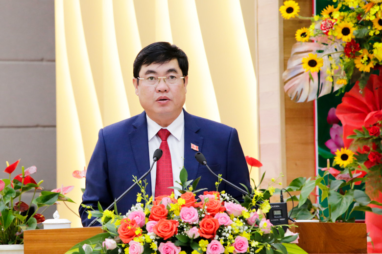 Ông Trần Đình Văn phát biểu chỉ đạo