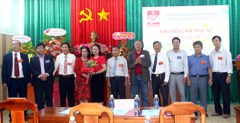Ra mắt Ban Chấp hành Chi hội VHNT TP Bảo Lộc, Hội đồng nghệ thuật nhiệm kỳ 2022 – 2027
