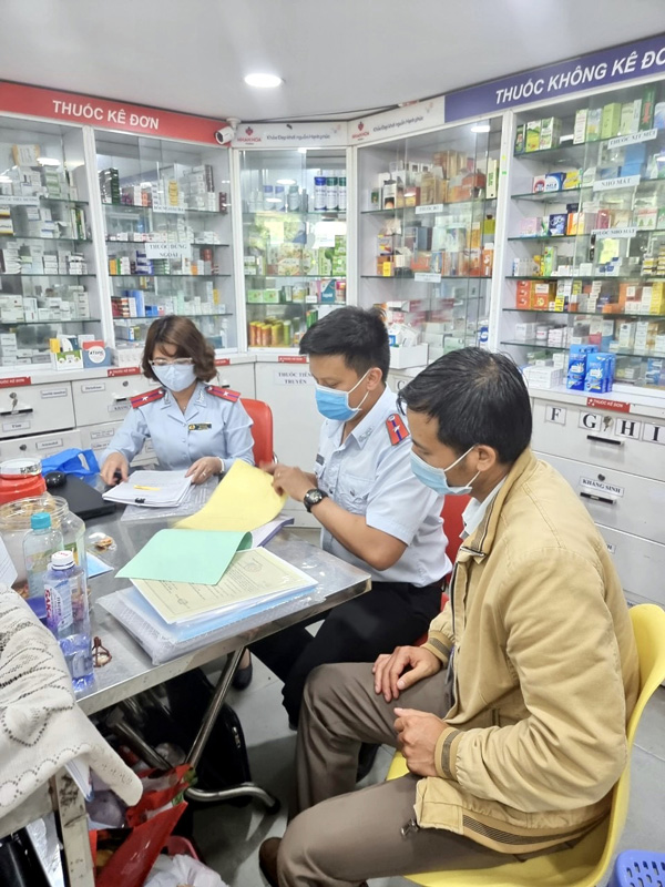 Thanh tra Sở Y tế Lâm Đồng kiểm tra các cơ sở hành nghề y, dược tư nhân tại TP Đà Lạt