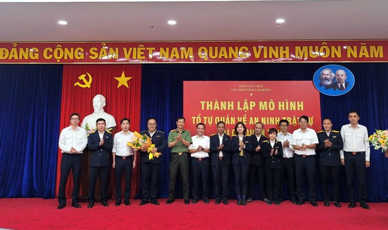 Cục Thuế tỉnh Lâm Đồng thành lập Mô hình Tổ tự quản về an ninh trật tự