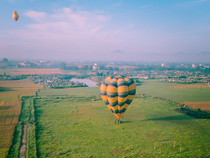 Du khách và người dân Đà Lạt sẽ có dịp trải nghiệm ngắm Đà Lạt từ khinh khí cầu