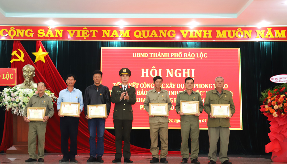 Bảo Lộc: Tổng kết Phong trào Toàn dân bảo vệ an ninh Tổ quốc