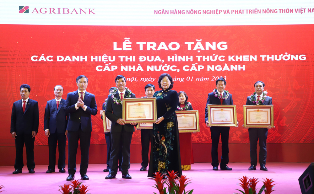 Agribank chi nhánh tỉnh Lâm Đồng đạt giải nhất toàn hệ thống