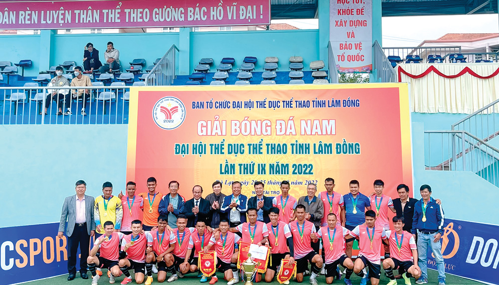 Thể thao Di Linh - nhiều dấu ấn trong năm 2022