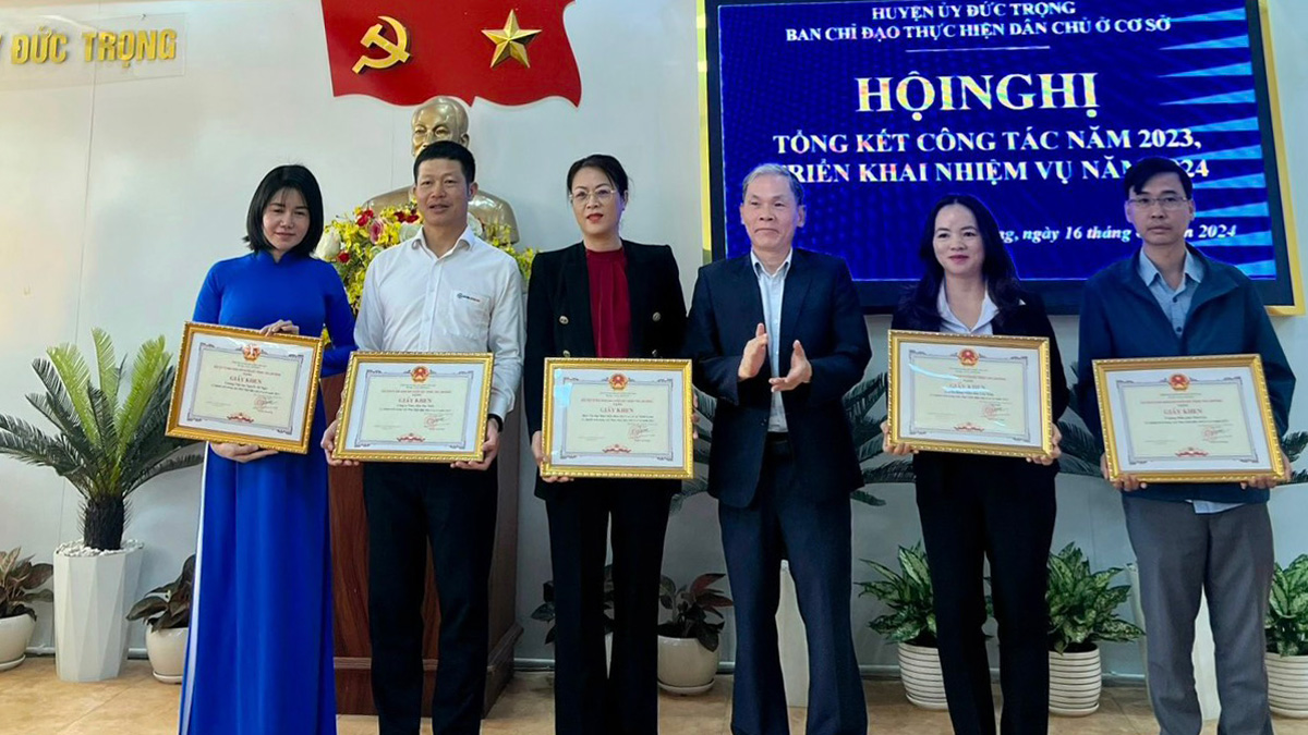 Đức Trọng: Tổng kết công tác thực hiện quy chế dân chủ ở cơ sở năm 2023