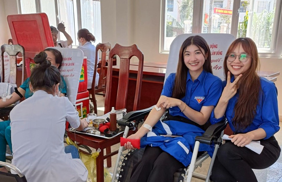 Duy trì, phát triển 59 mô hình câu lạc bộ, đội, nhóm hiến máu tình nguyện