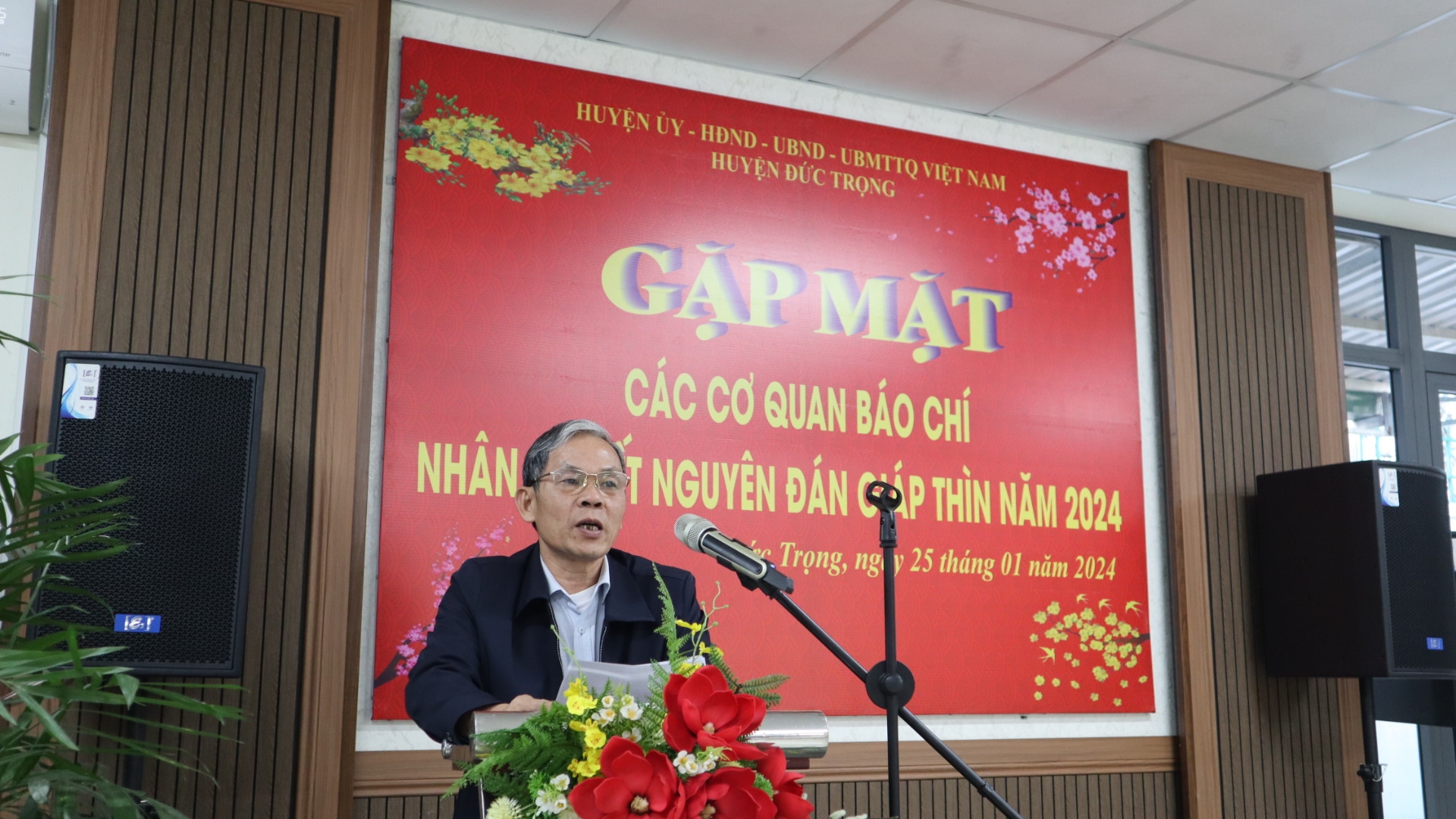 Đức Trọng gặp mặt các cơ quan báo chí Xuân Giáp Thìn 2024