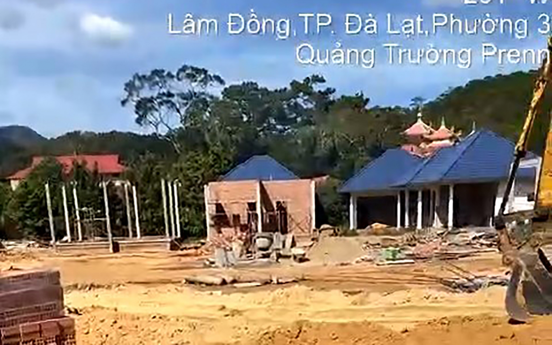 UBND tỉnh yêu cầu dừng việc thi công  các hạng mục vi phạm xây dựng tại Dự án mở rộng Khu du lịch thác Prenn