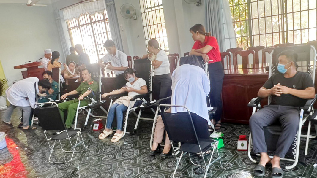 Cát Tiên: Hơn 170 đơn vị máu được tiếp nhận tại ngày hội hiến máu tình nguyện