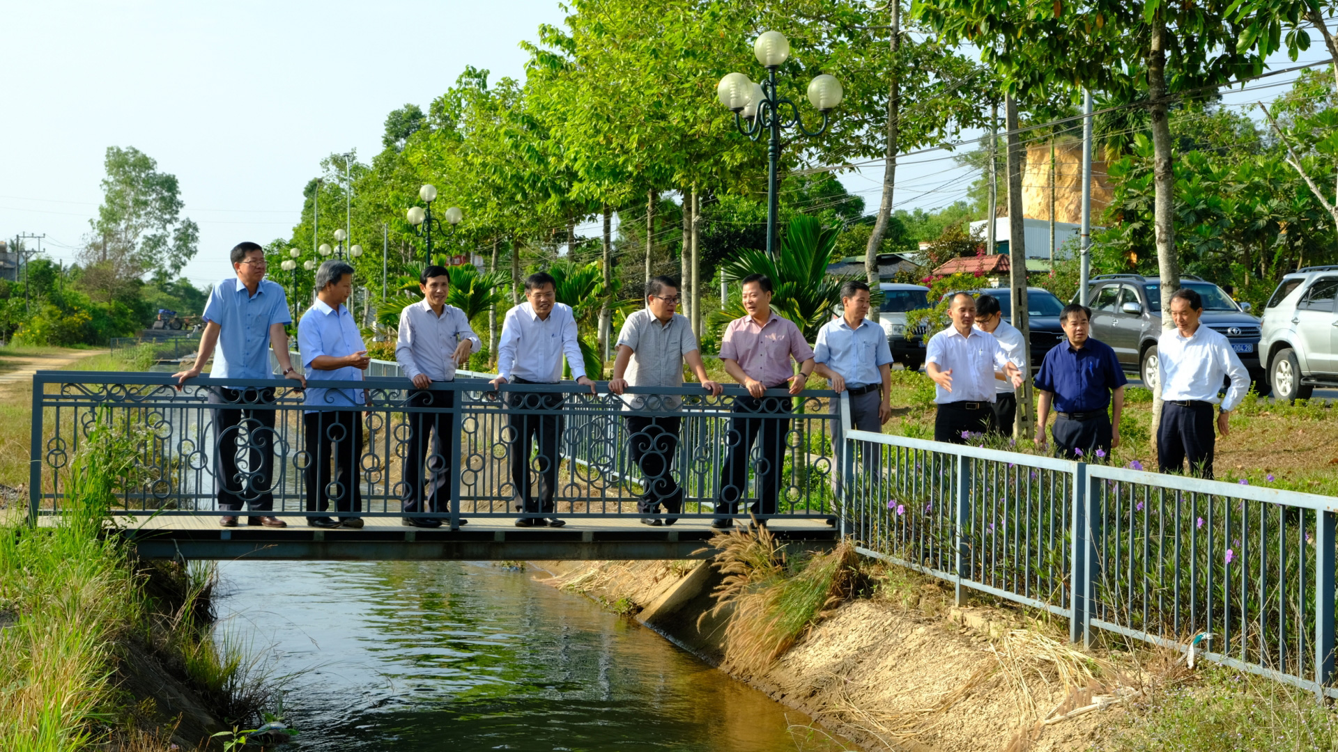 Phó Chủ tịch UBND tỉnh Nguyễn Ngọc Phúc kiểm tra công tác phòng chống hạn tại huyện Đạ Tẻh