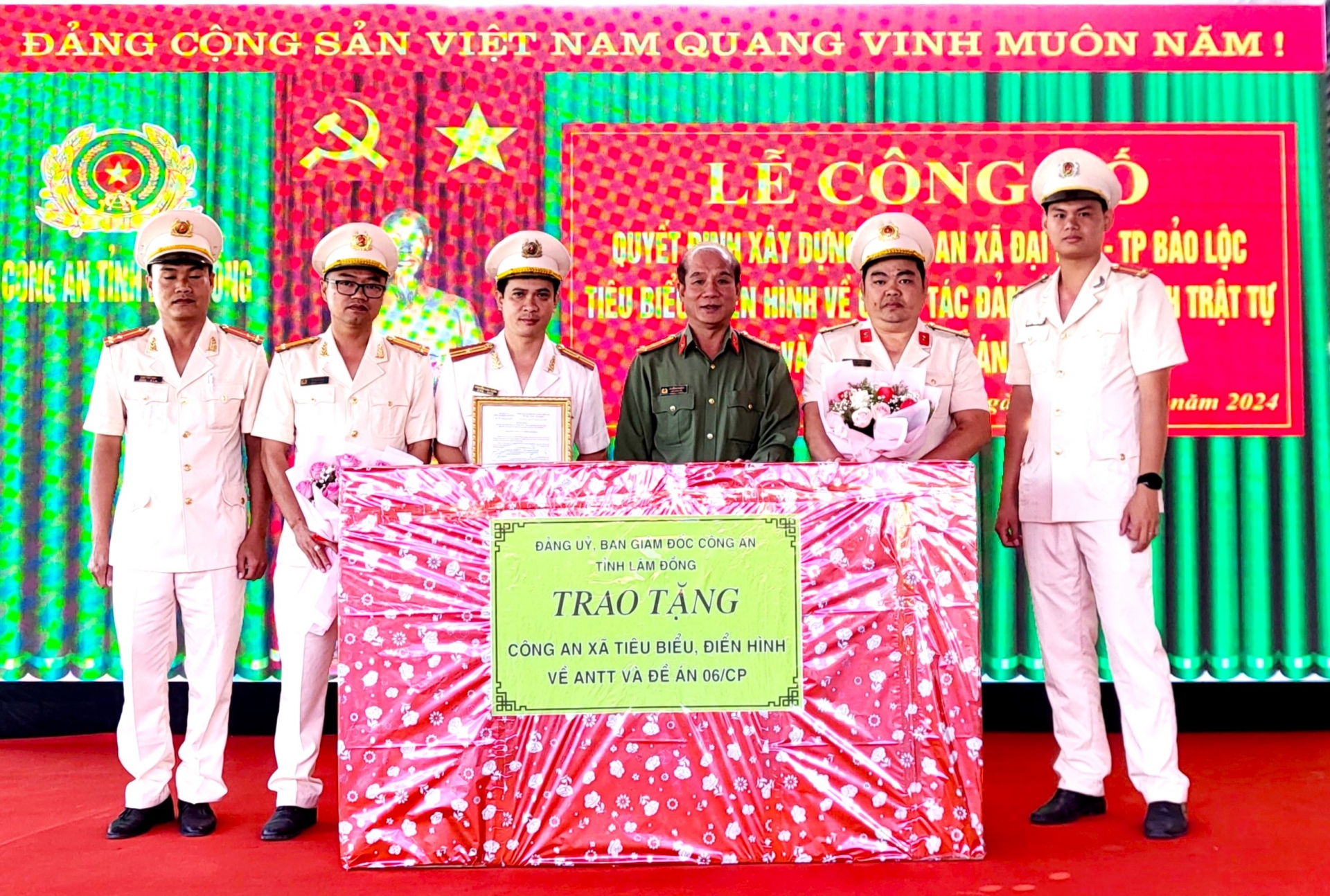 Bảo Lộc: Xây dựng Công an xã Đại Lào thành xã điểm trong công tác đảm bảo an ninh trật tự và thực hiện Đề án 06
