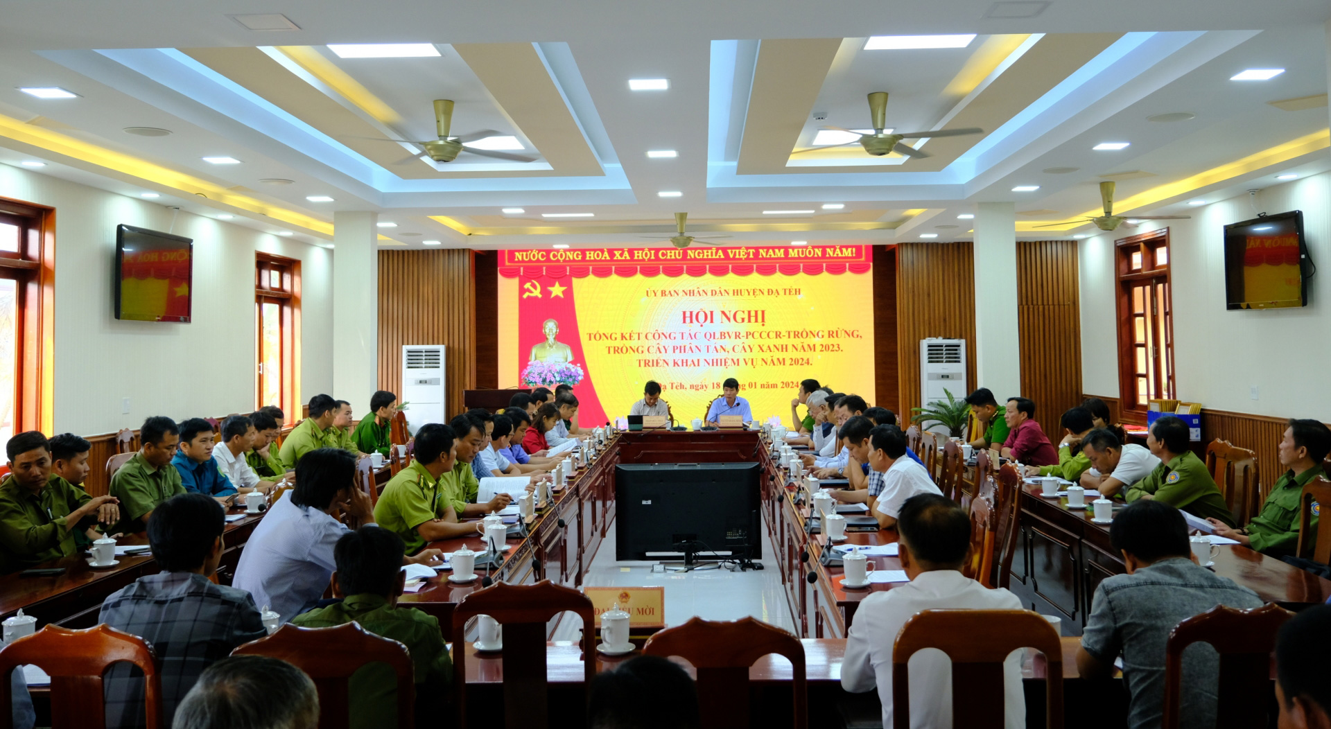 Đạ Tẻh: Nhiều kết quả nổi bật trong công tác quản lý bảo vệ rừng