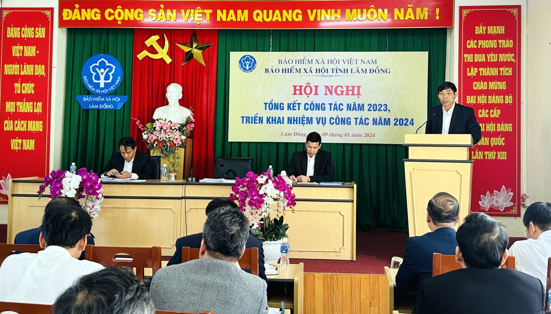 Bảo hiểm xã hội tỉnh Lâm Đồng triển khai nhiệm vụ năm 2024