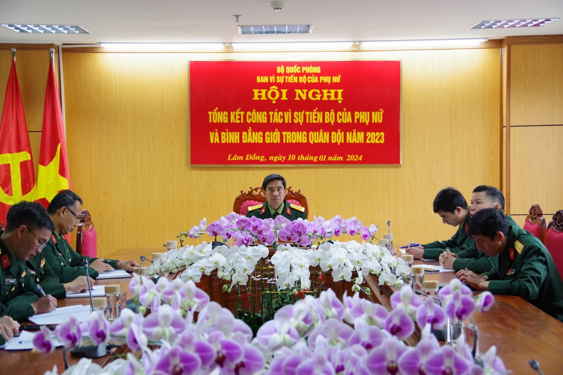 Bộ Quốc phòng tổng kết công tác vì sự tiến bộ của phụ nữ và bình đẳng giới trong Quân đội năm 2023
