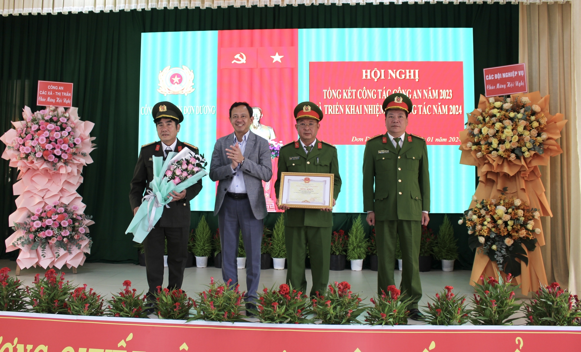 Công an Đơn Dương phấn đấu hoàn thành xuất sắc nhiệm vụ công tác năm 2024