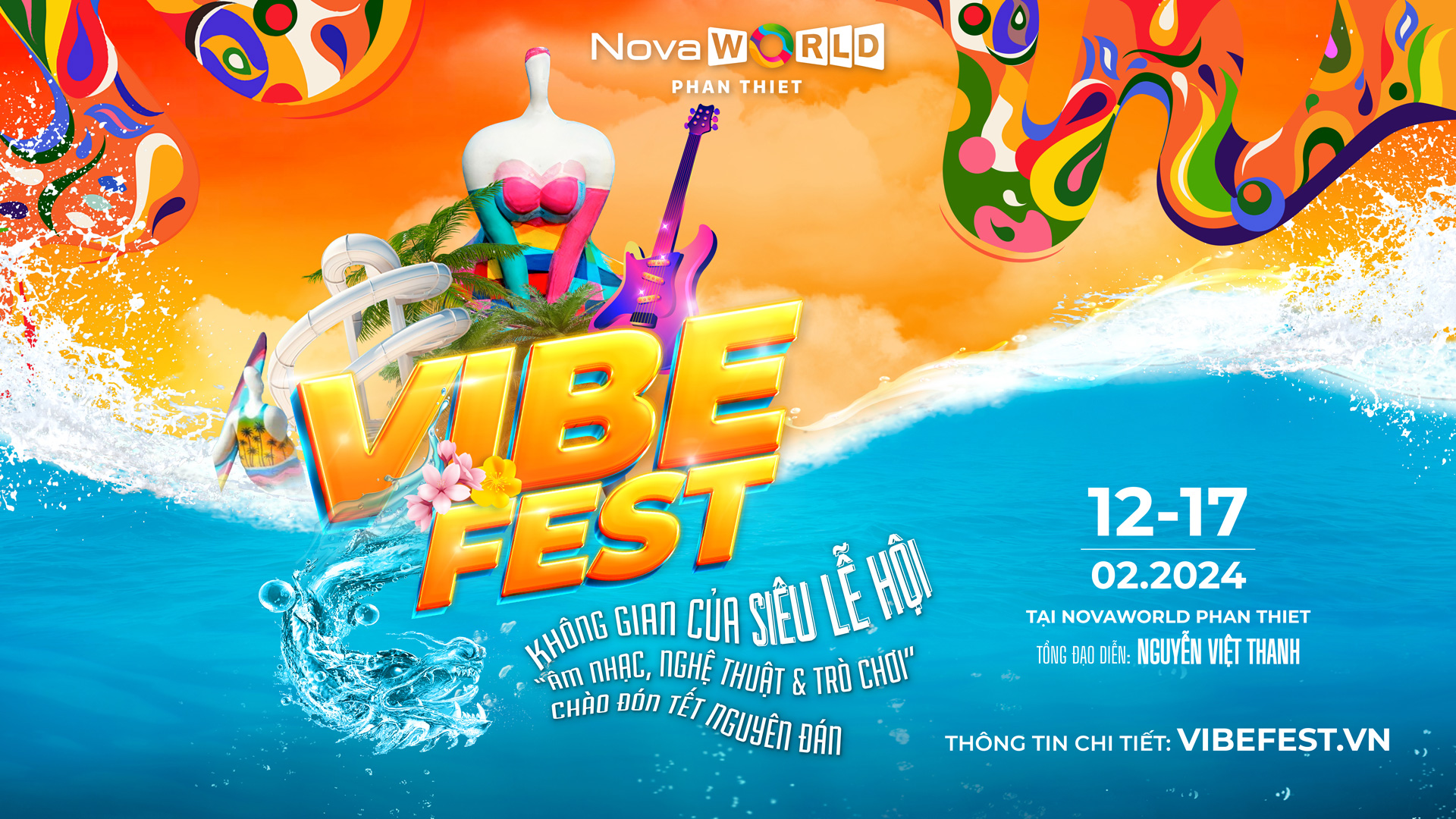 Vibe Fest - hiện tượng dự báo "cơn bão du khách" đổ về Novaworld Phan Thiet Tết Giáp Thìn