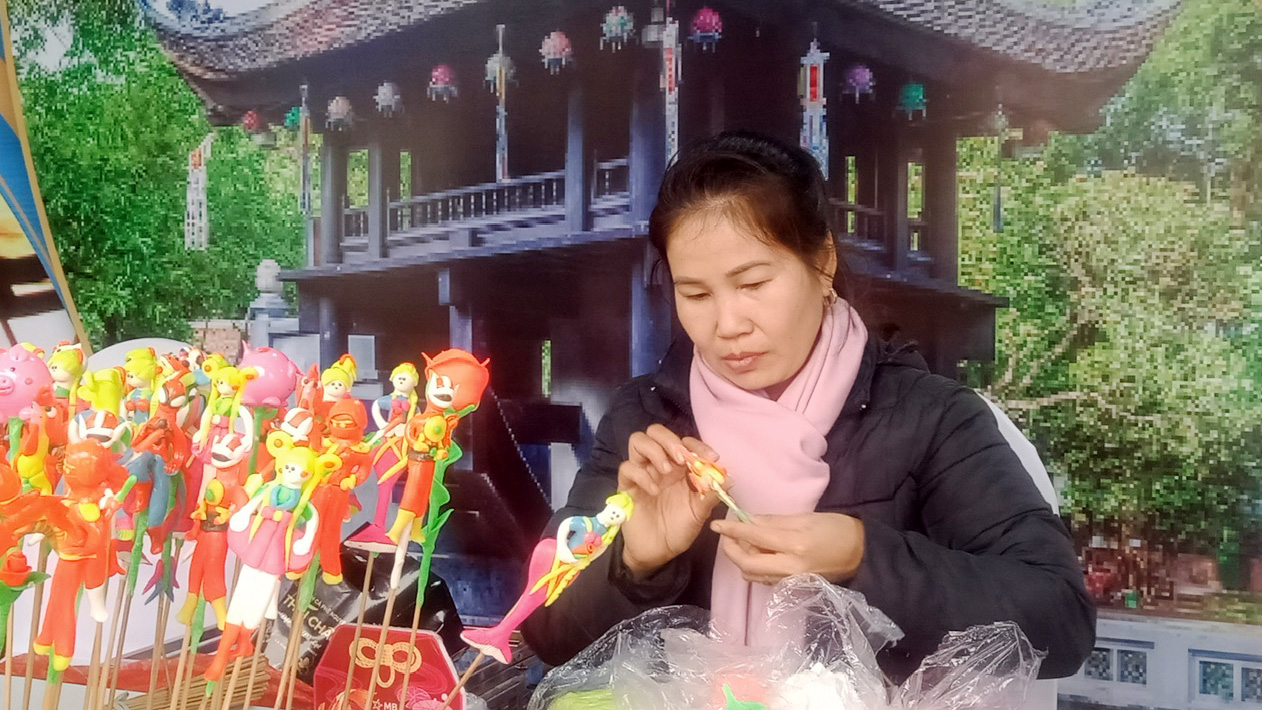 Độc đáo nghệ thuật chế tác tò he