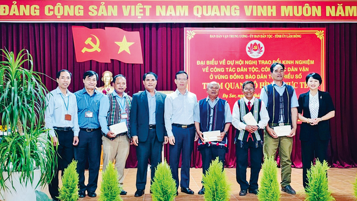 Già làng uy tín của buôn làng K’Ho