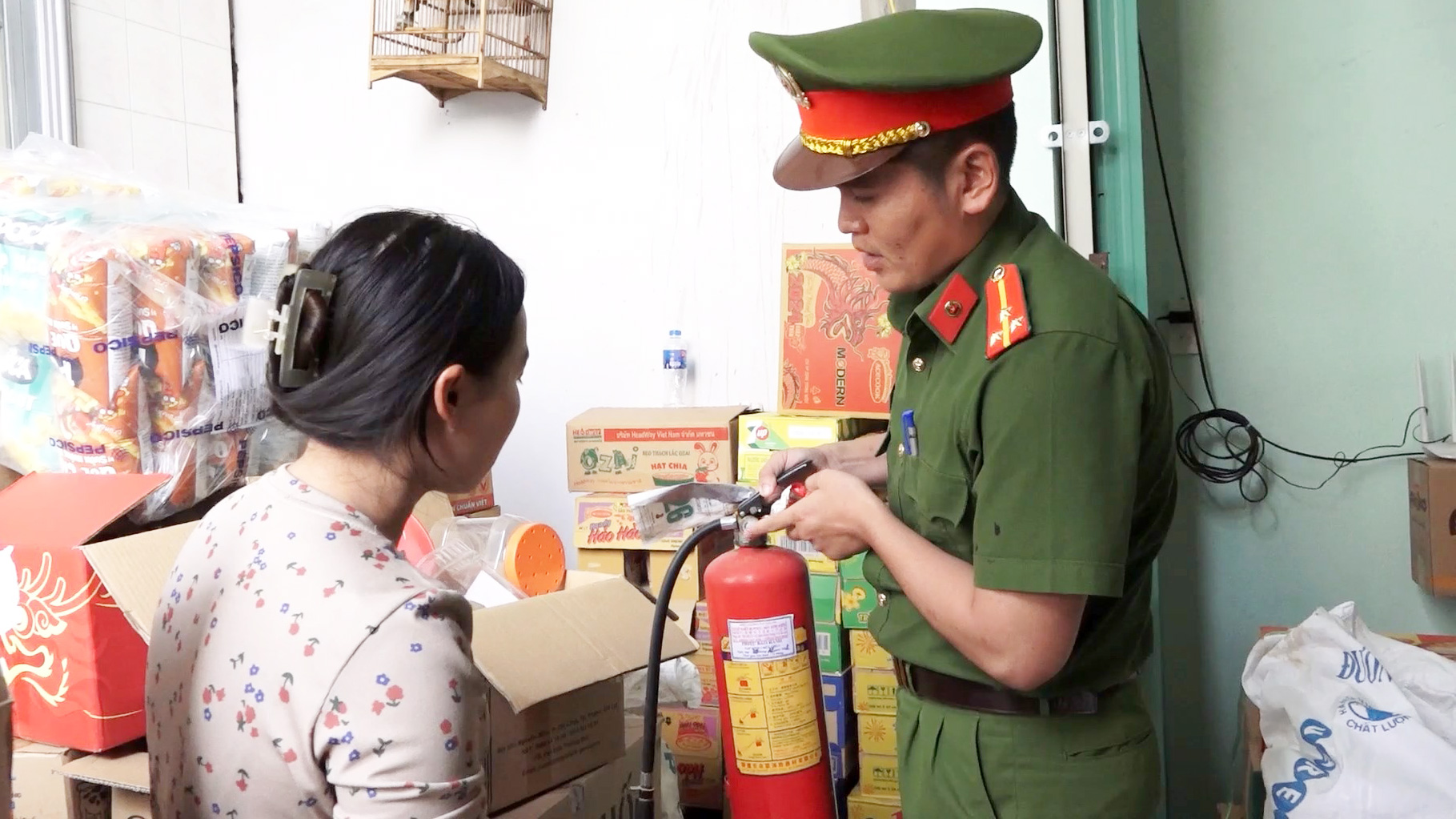 Công an xã Hiệp Thạnh - đơn vị điển hình về đảm bảo an ninh trật tự