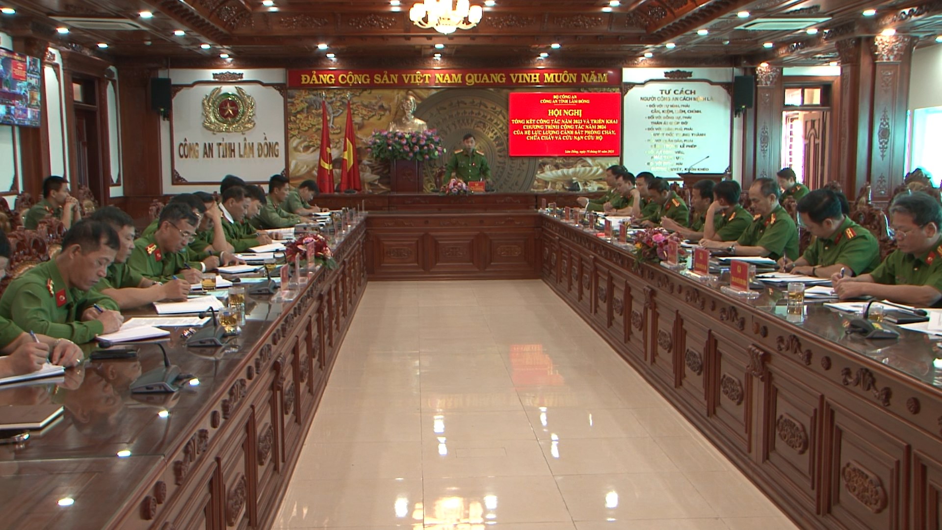 Công an Lâm Đồng triển khai công tác phòng cháy chữa cháy và cứu hộ, cứu nạn năm 2024