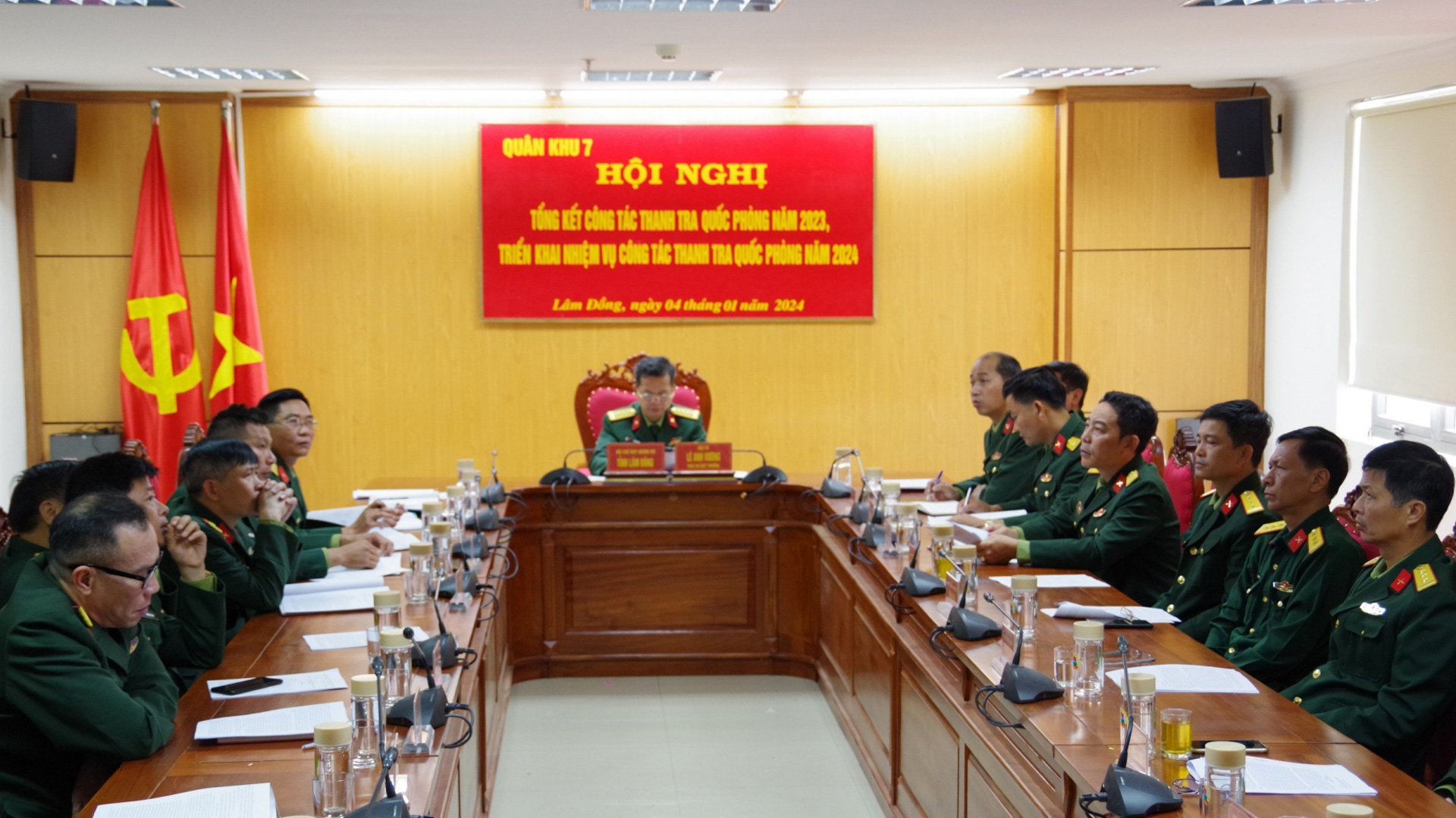 Quân khu 7: Tổng kết công tác thanh tra quốc phòng