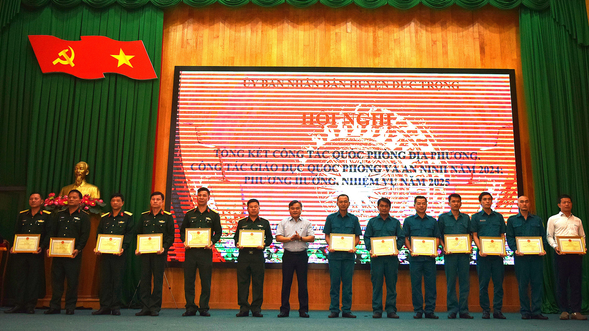 Lực lượng vũ trang huyện Đức Trọng phát huy truyền thống trong tình hình mới