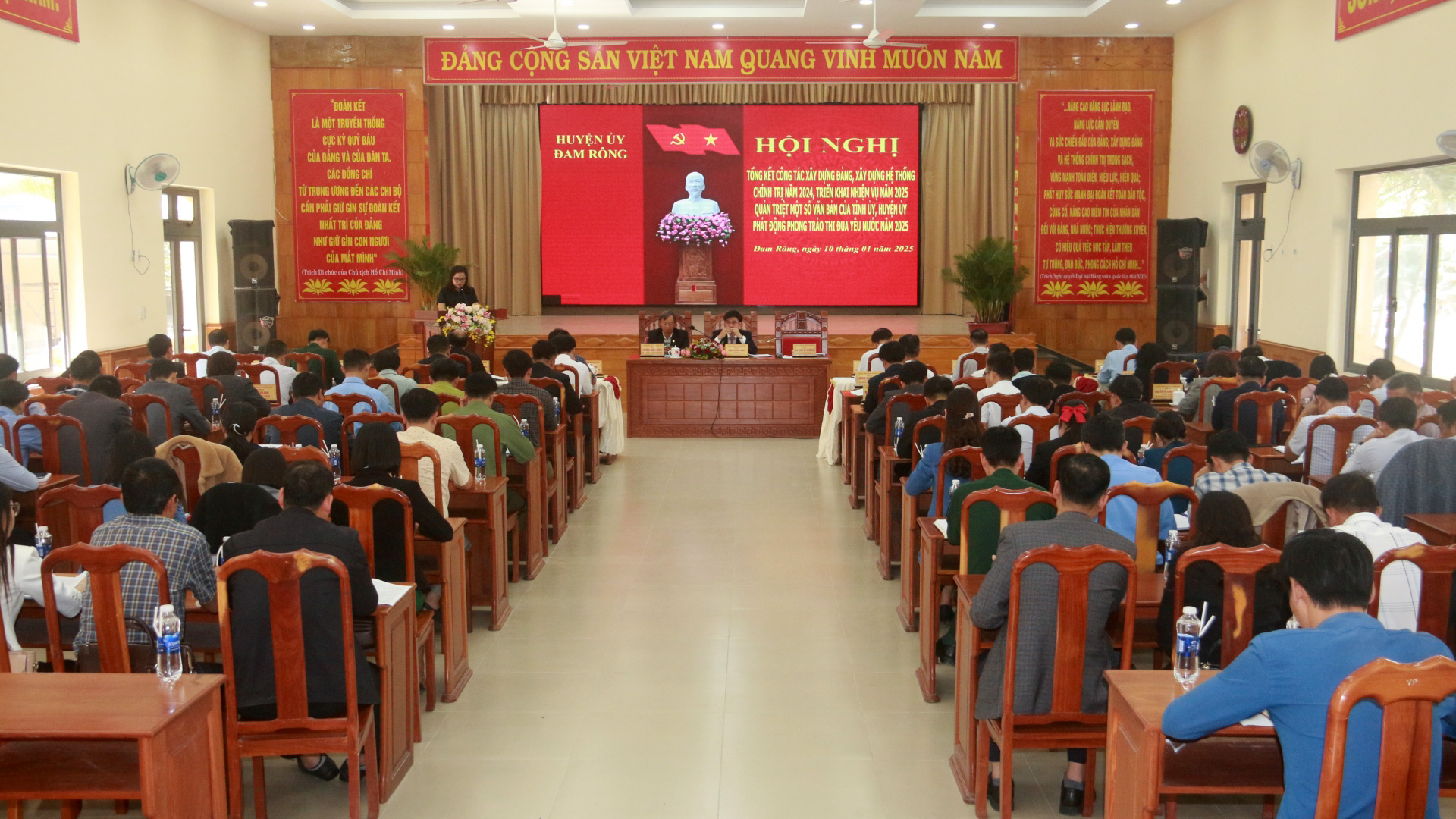 Đam Rông tổng kết công tác xây dựng Đảng và hệ thống chính trị năm 2024