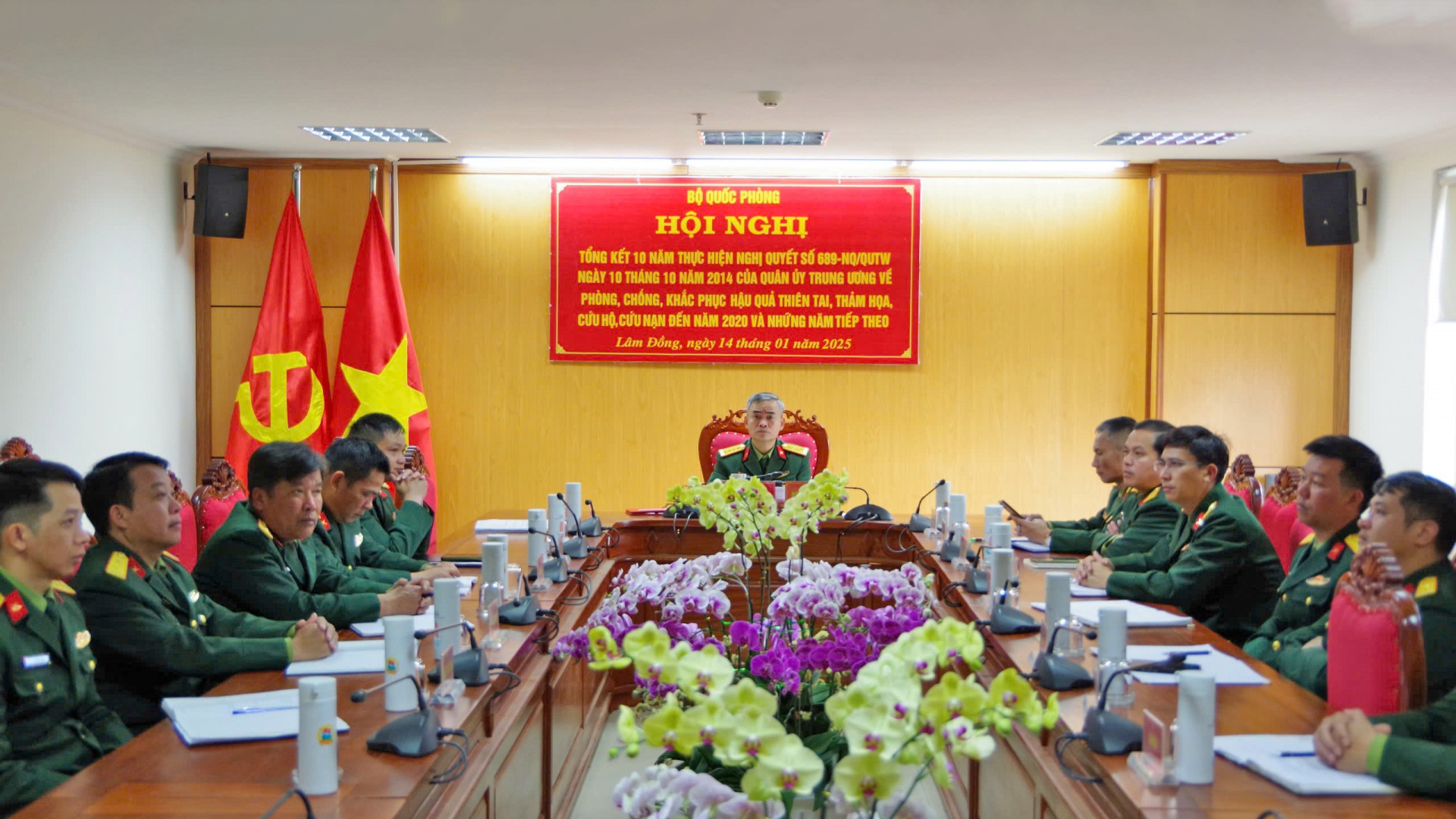 Bộ Quốc phòng tổng kết 10 năm thực hiện Nghị quyết số 689 của Quân ủy Trung ương