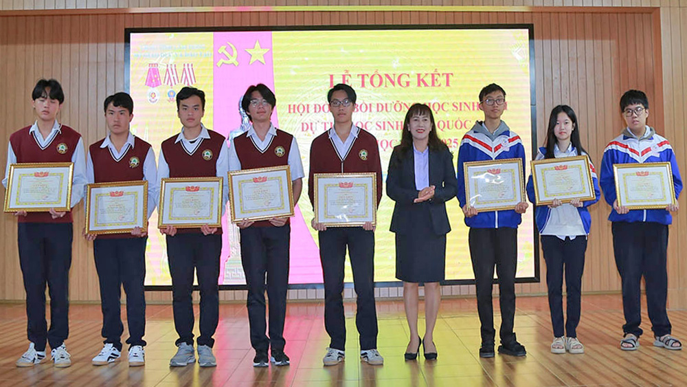 Lâm Đồng đạt 46 giải trong Kỳ thi chọn học sinh giỏi quốc gia năm học 2024-2025