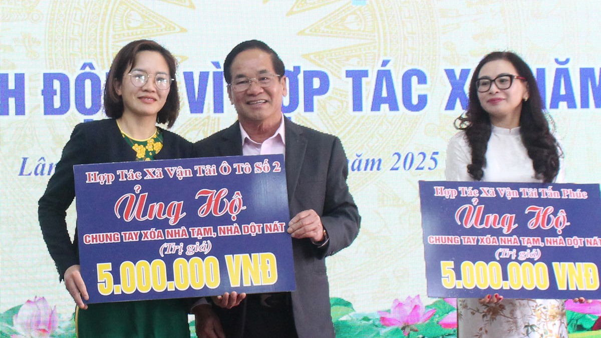 Lâm Đồng có 51 hợp tác xã và 35 tổ hợp tác được thành lập mới