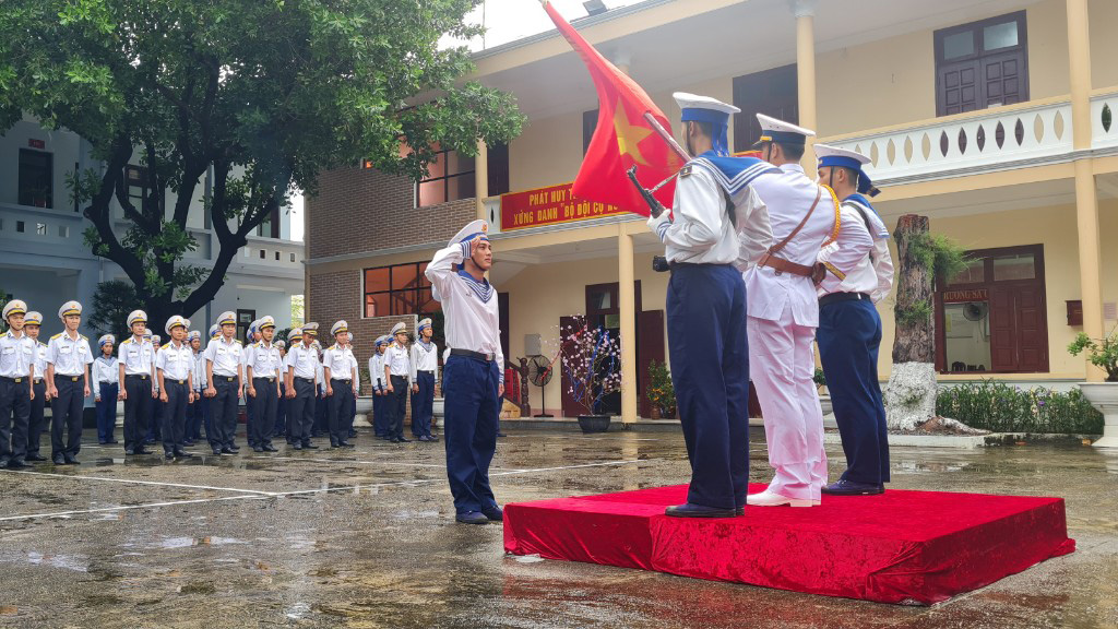 Lễ tuyên dương quân nhân hoàn thành nghĩa vụ quân sự trên quần đảo Trường Sa