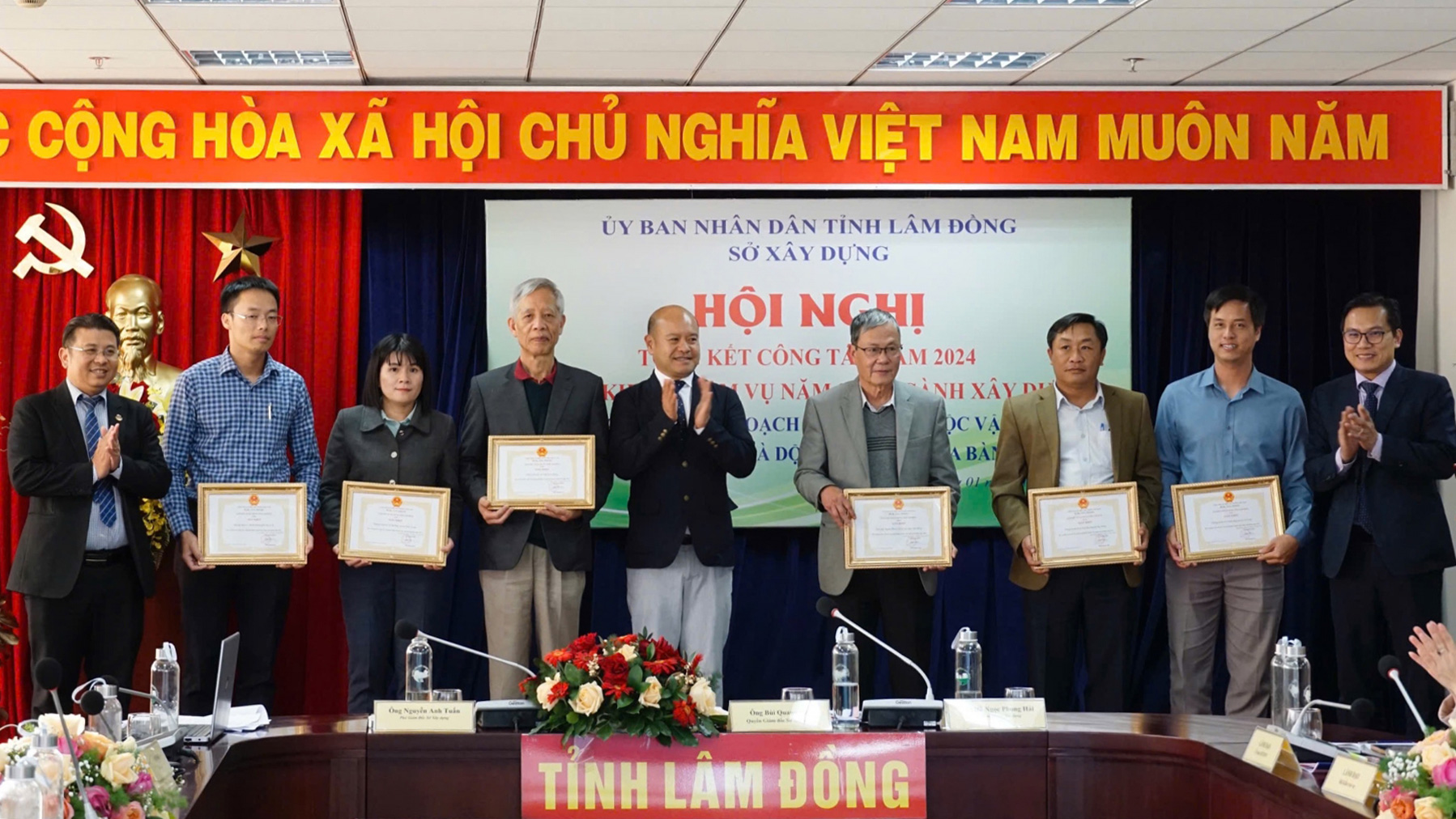 Sở Xây dựng tổng kết công tác năm 2024 và triển khai nhiệm vụ năm 2025