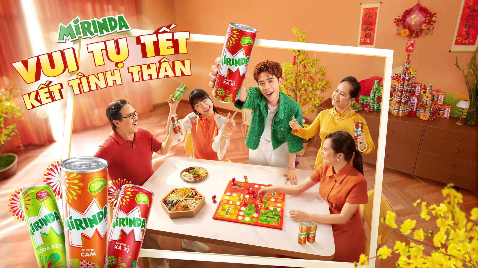 Rộn ràng Xuân mới, hân hoan đón Tết cùng Mirinda tại Hội Xuân Ất Tỵ 2025