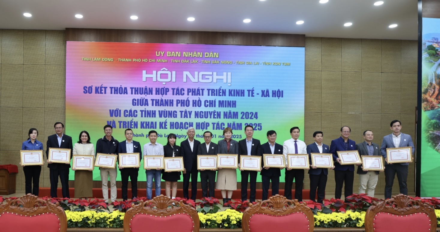 Sơ kết Thỏa thuận hợp tác phát triển kinh tế - xã hội  giữa TP Hồ Chí Minh với các tỉnh vùng Tây Nguyên