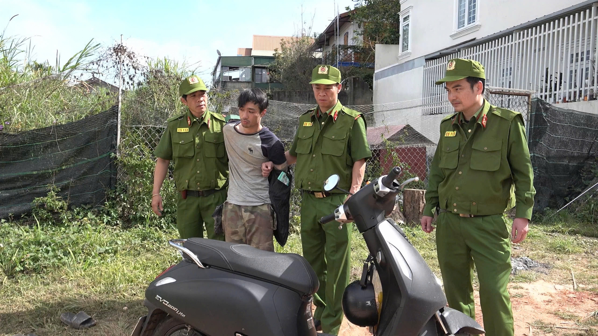 Đà Lạt: Bắt nhanh đối tượng nghiện ma túy trộm xe máy