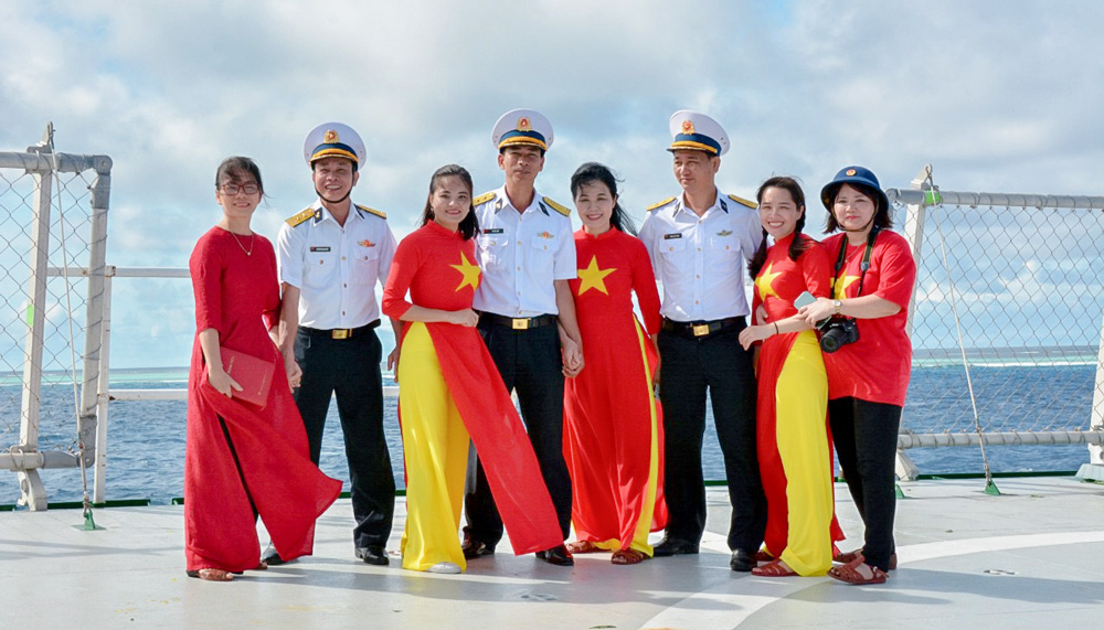Sắc xuân ở Trường Sa…