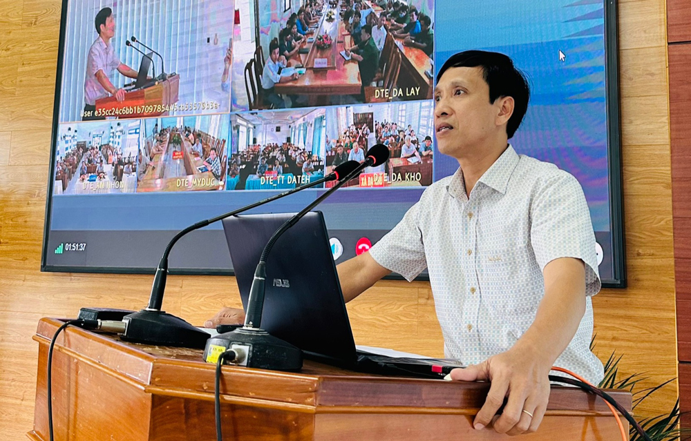 Đạ Tẻh quán triệt Chuyên đề năm 2023 học tập và làm theo tư tưởng, đạo đức, phong cách Hồ Chí Minh