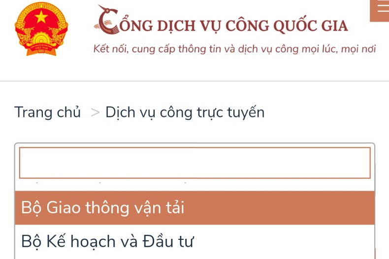 Người dân Lâm Đồng có thể đổi giấy phép lái xe trên Cổng Dịch vụ công quốc gia